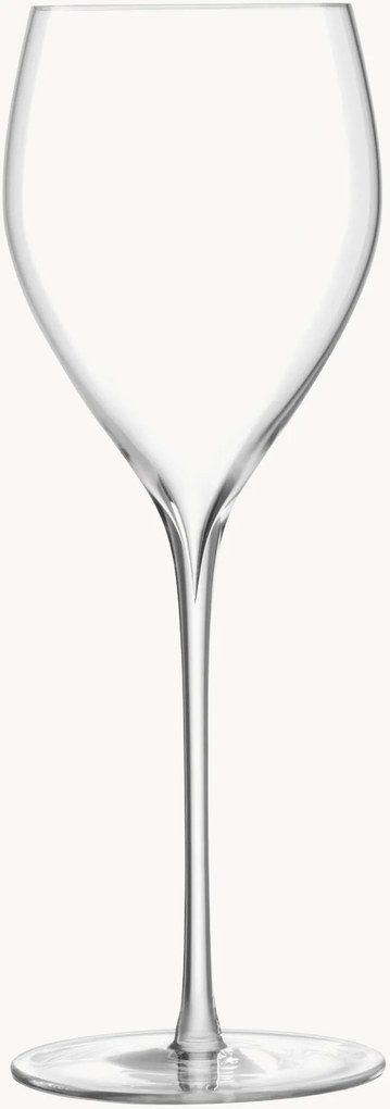 Copos de vinho branco de vidro artesanal Savoy, conjunto de 2