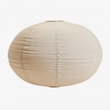 Elijah Abajur Cúpula Em Linho Ø80 Cm - Sklum