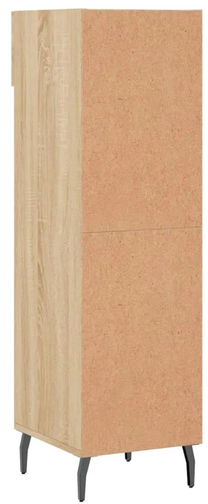 Sapateira 30x35x105 cm derivados de madeira carvalho sonoma