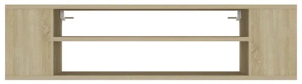 Armário TV suspenso 100x30x26,5 deriv. madeira carvalho sonoma