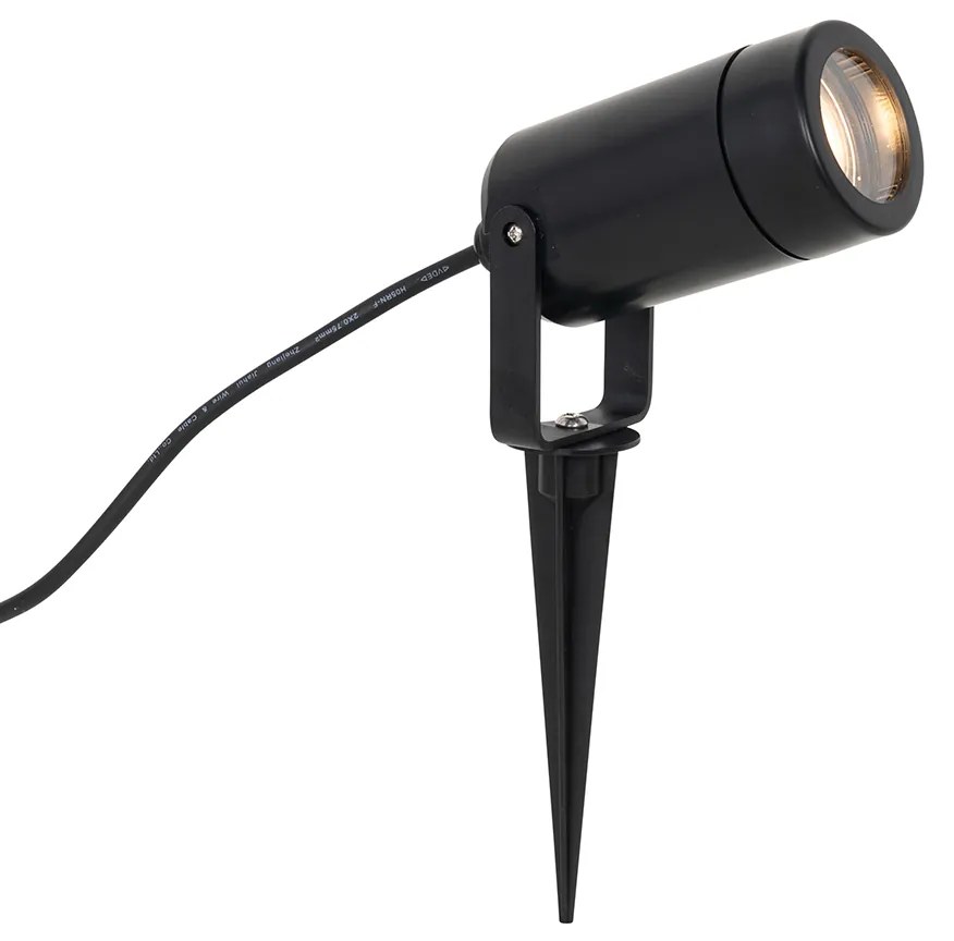 Facho Ajustável Preto IP65 - Solo Eco