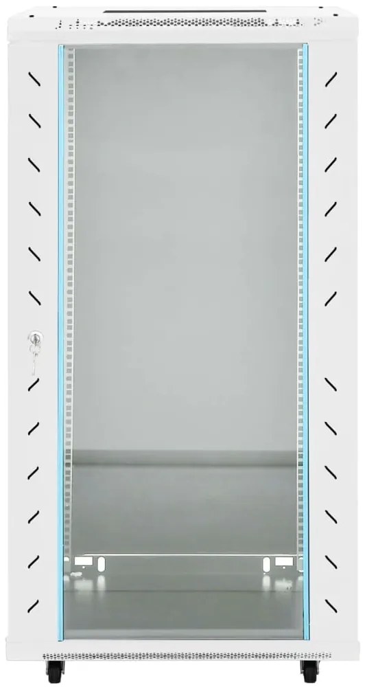 Armário bastidor 15U 19" IP20 60x60x120 cm cinzento