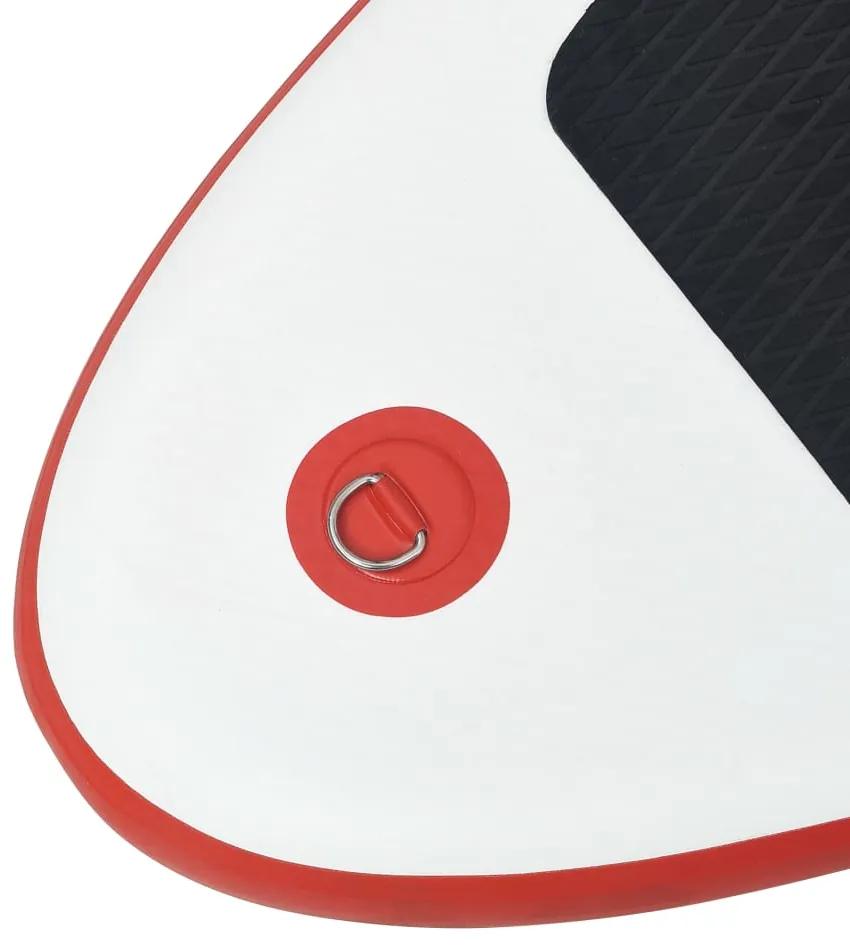 Prancha de Paddle SUP com Vela e Remo - 330cm - Vermelho e Branco