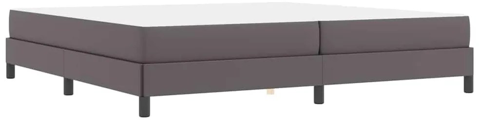 Cama Outros Cinzeto 200 x 200 cm Couro sintético