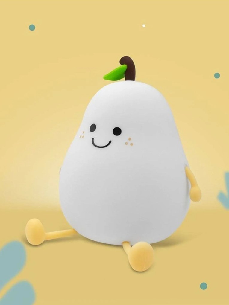 Luz de presença recarregável pera MARY'S branco