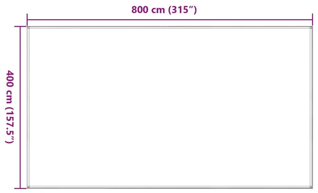 Rede de camuflagem com saco de arrumação 833x297 cm branco