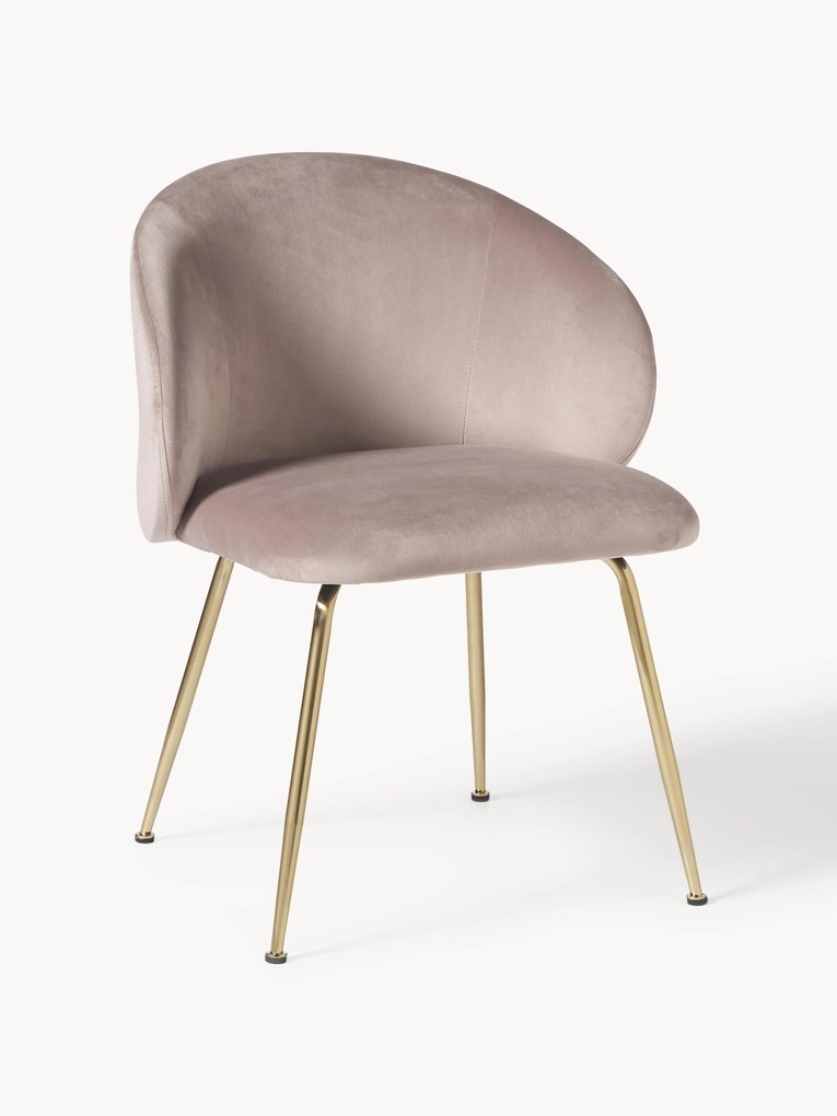 Velvet Upholstered Chairs Luisa, Set of 2