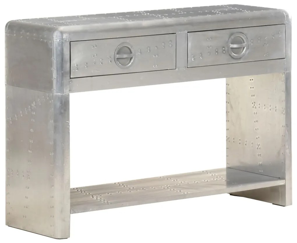 Aparador estilo aviador 110x35x75 cm metal