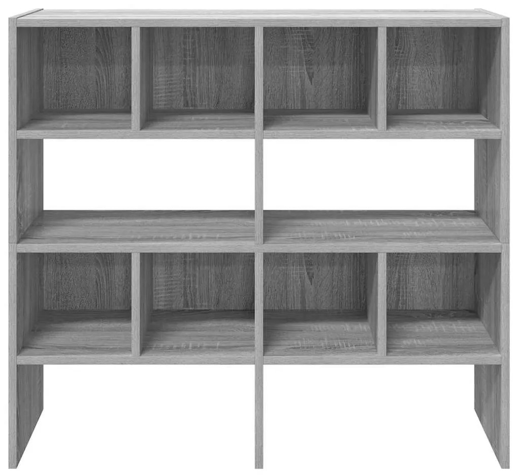 Sapateiras 2 pcs empilháveis 89,5x30x40 cm cinzento sonoma