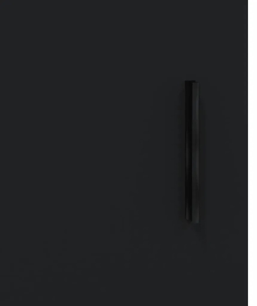 Aparador 69,5x34x90 cm derivados de madeira preto