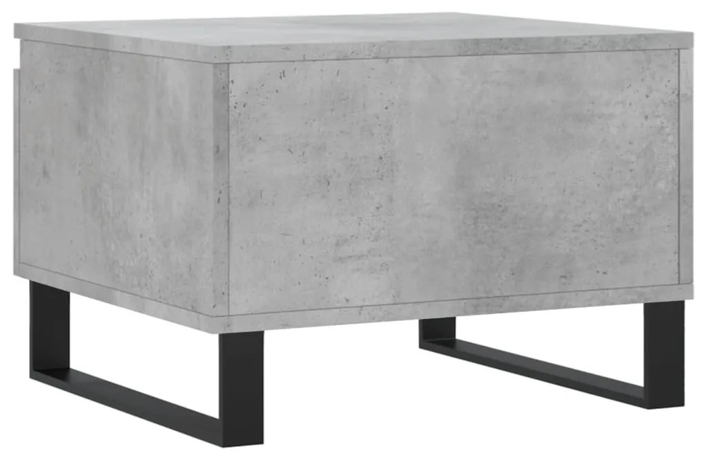 Mesas de centro 2 pcs 50x46x35 cm deriv. madeira cinza-cimento
