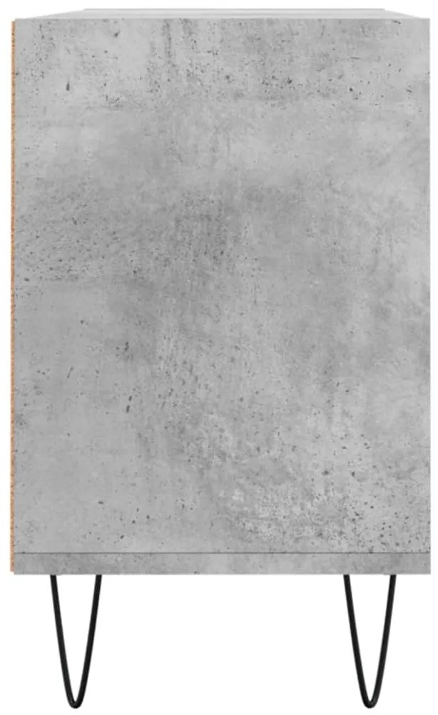 Móvel de TV 103,5x30x50 cm derivados madeira cinzento cimento