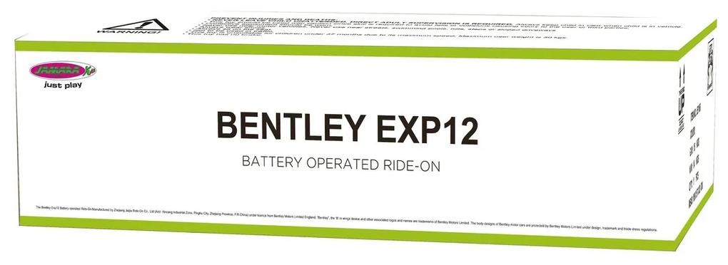 Carro elétrico bateria 12V Bentley EXP12 Branco