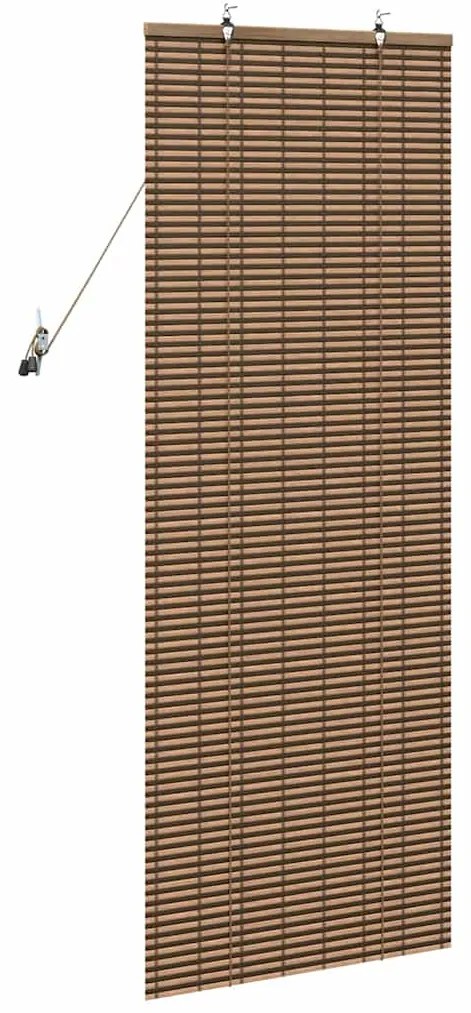 Persianas e Sombras de Janela Castanho 60 x 160 cm Bambu