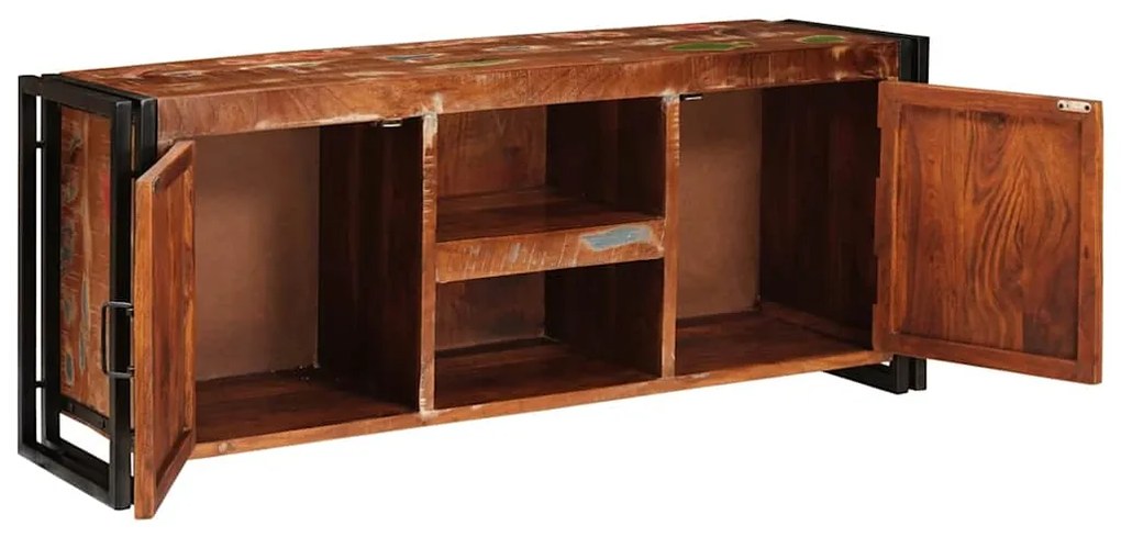 Gabinete para TV Multicolor Madeira recuperada maciça
