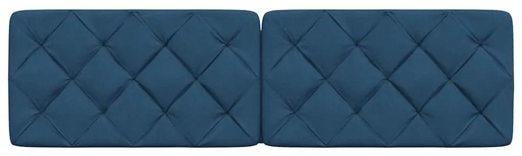 Almofadão de cabeceira 180 cm tecido azul
