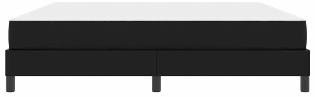 Cama Outros Preto 180 x 200 cm Couro sintético
