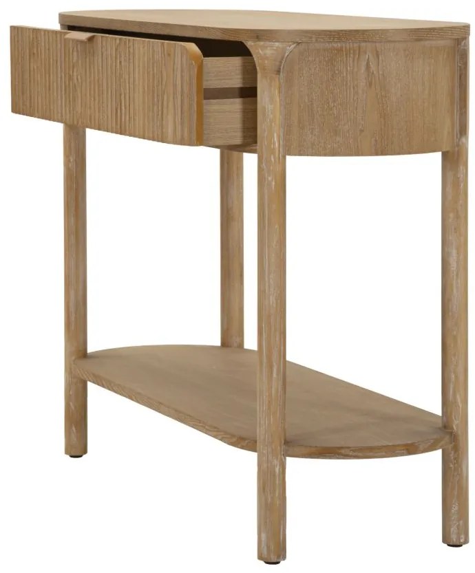 MESA CONSOLO GOTHENBURG 110X40X80 CM CASTANHO