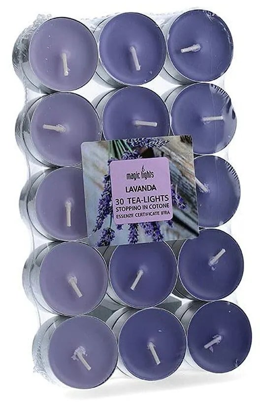 Velas Perfumadas Magic Lights Lavanda Cera