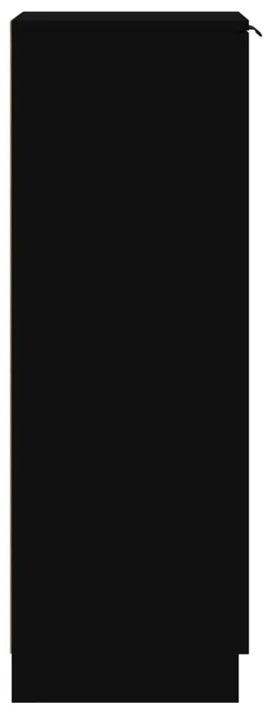 Sapateira 30x35x100 cm derivados de madeira preto