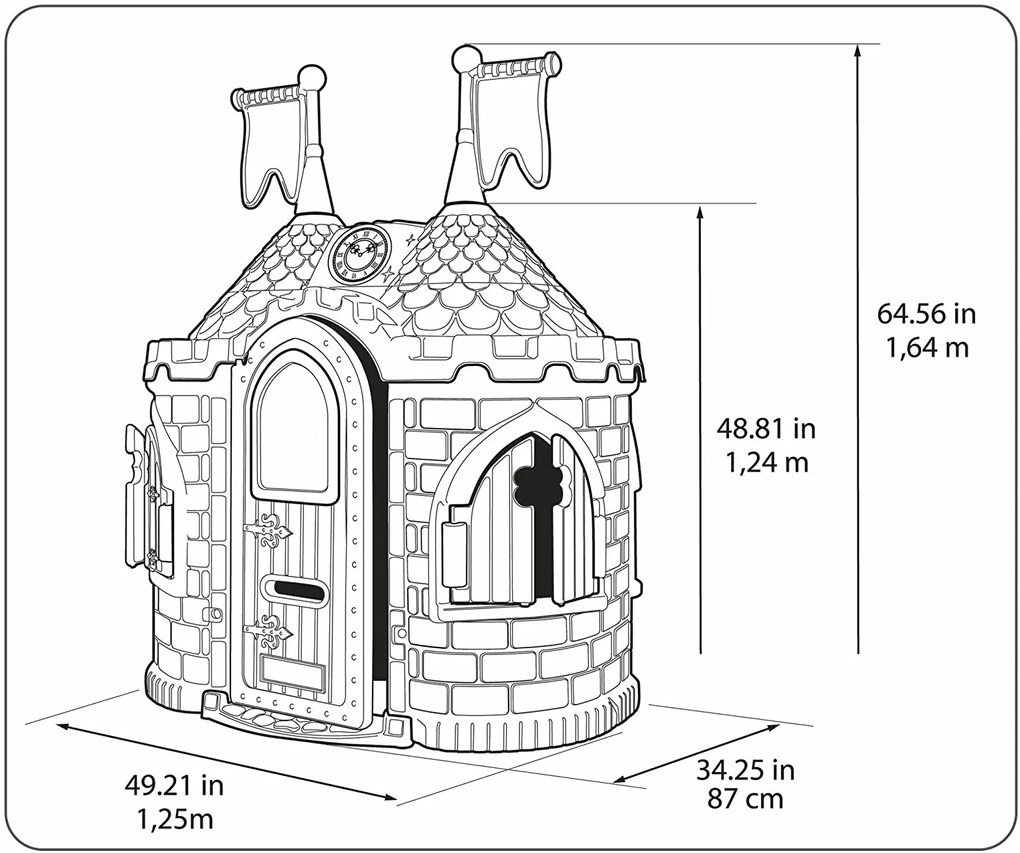 Castelo Medieval Infantil Feber