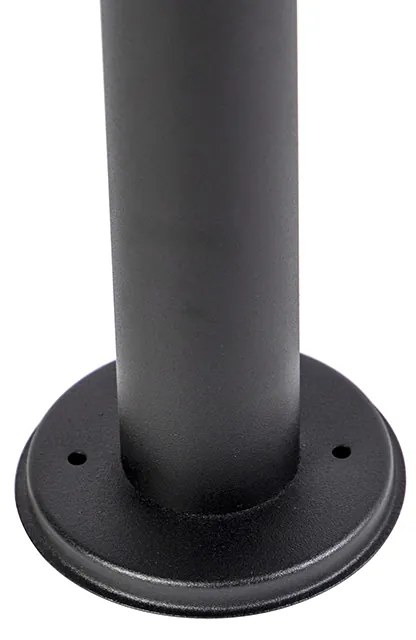Candeeiro de exterior moderno preto 80 cm IP44 - Gleam Moderno