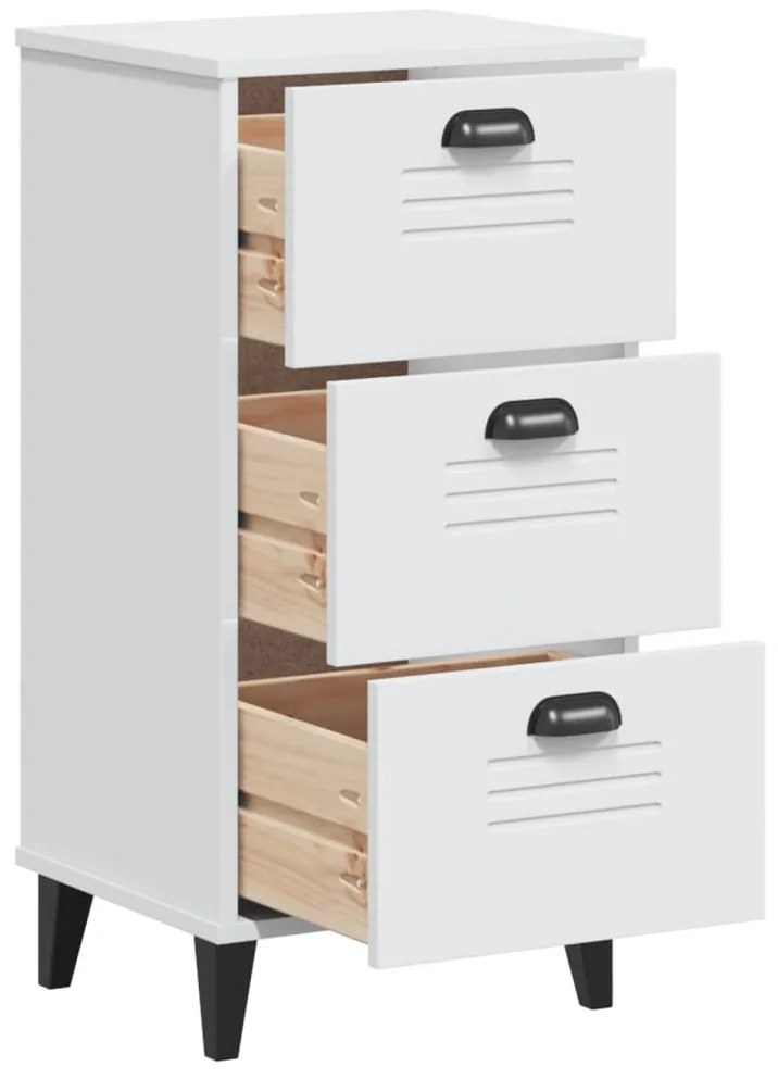 Mesa de cabeceira VIKEN derivados de madeira branco
