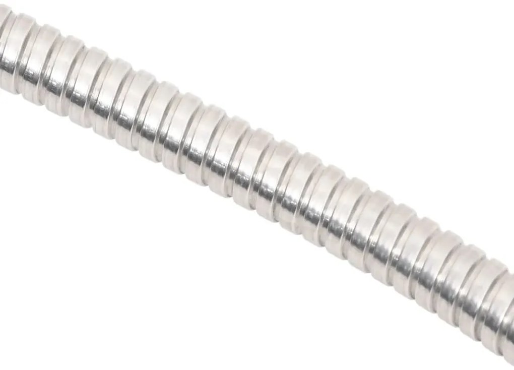 Mangueira jardim c/ pulverizador 0,6" 30 m aço inox. prateado
