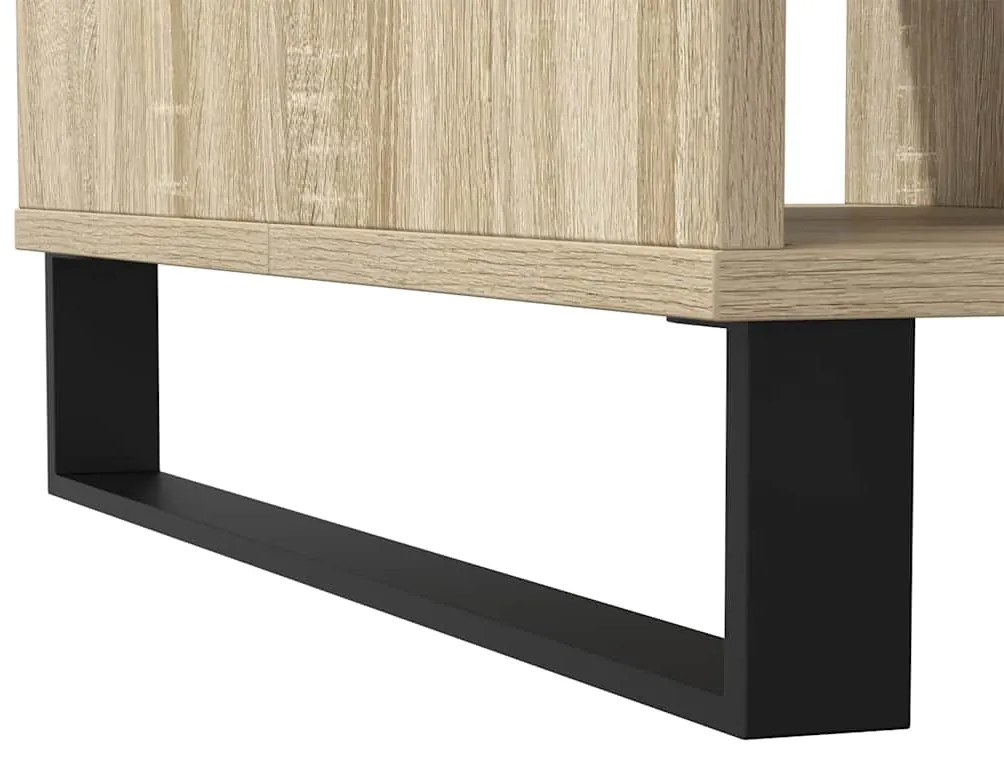 Mesa de centro 104x60x35cm derivados de madeira carvalho sonoma
