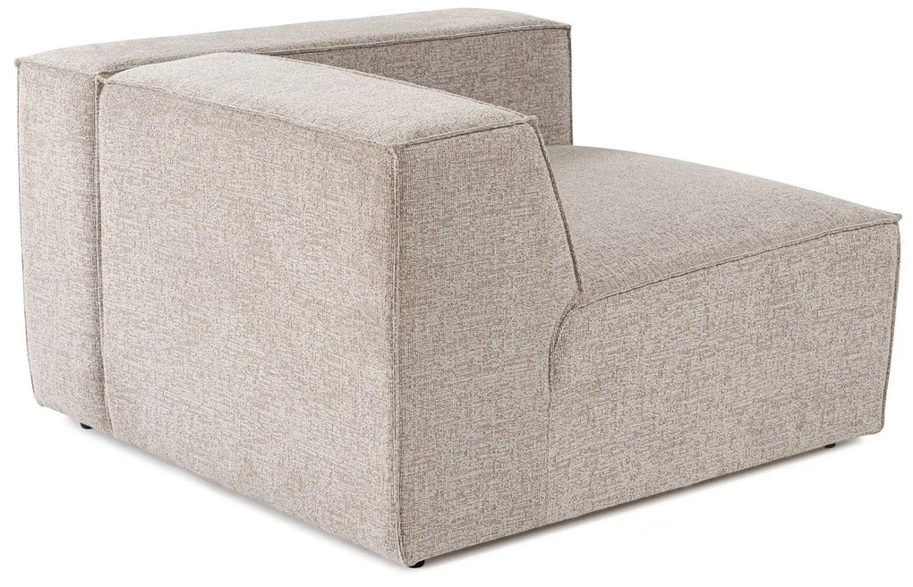 Sofá de 1 Lugar Lora – Mocha – 110x108x65 cm