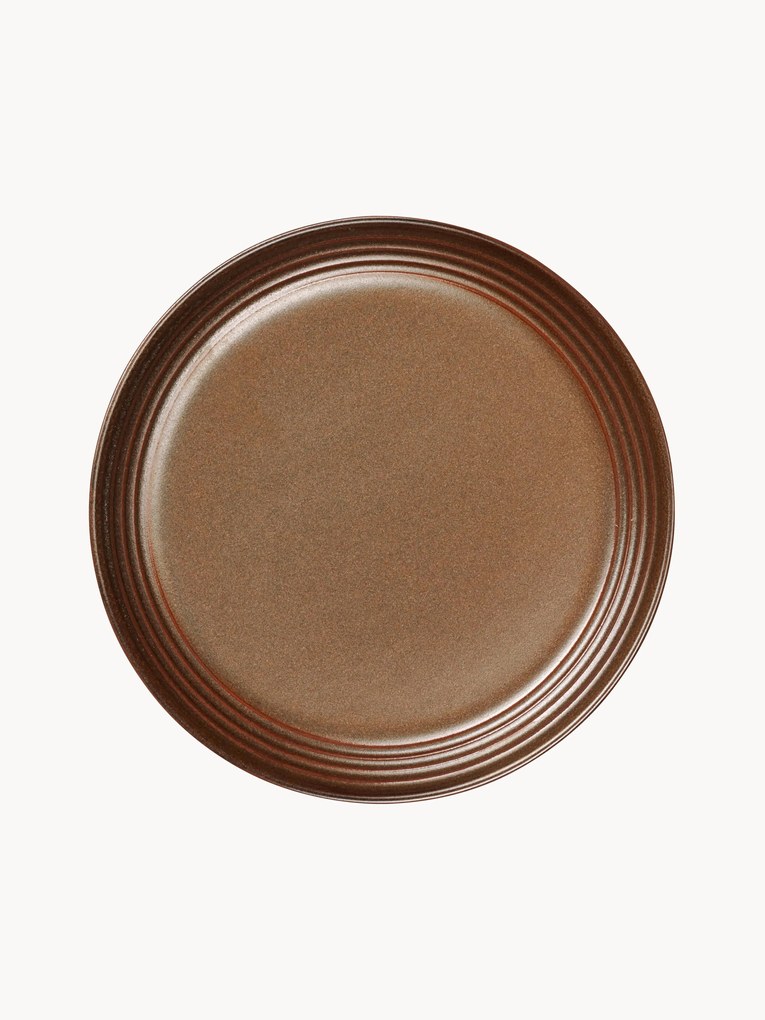 Prato de sobremesa em porcelana Demir, conjunto de 6