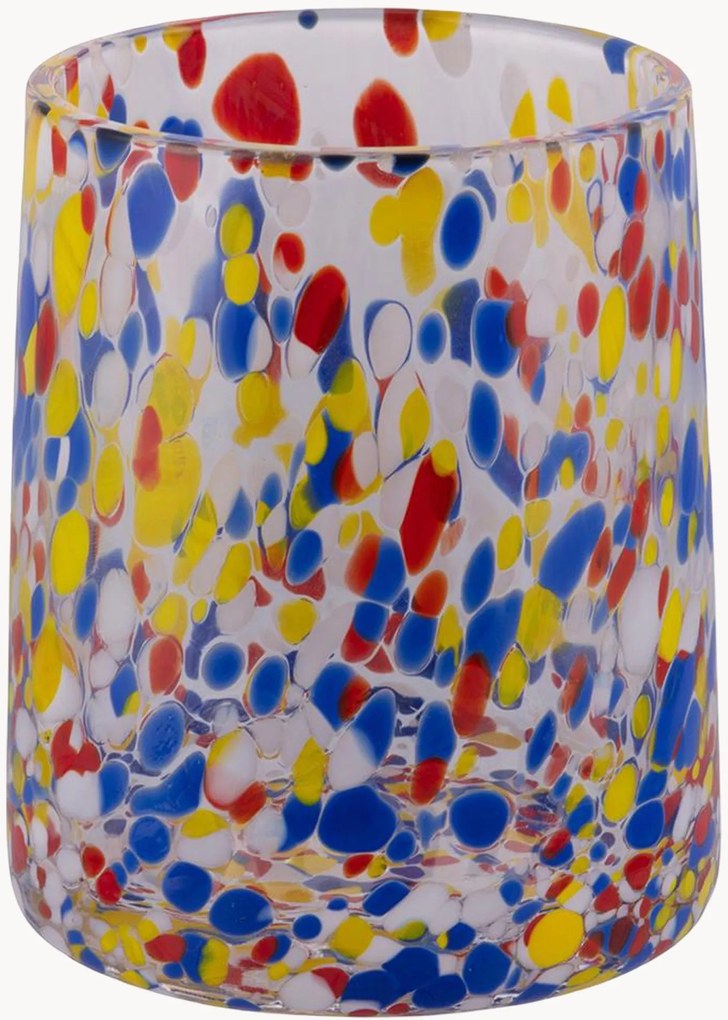 Copos de vidro Candy, conjunto de 6