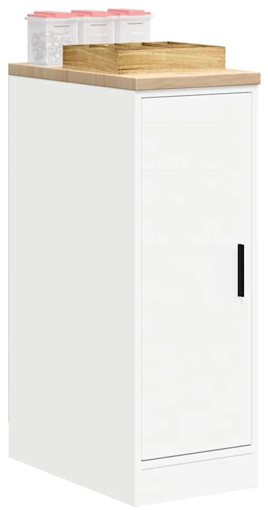 vidaXL Armário de arrumação de garagem Branco 30x51x85 cm
