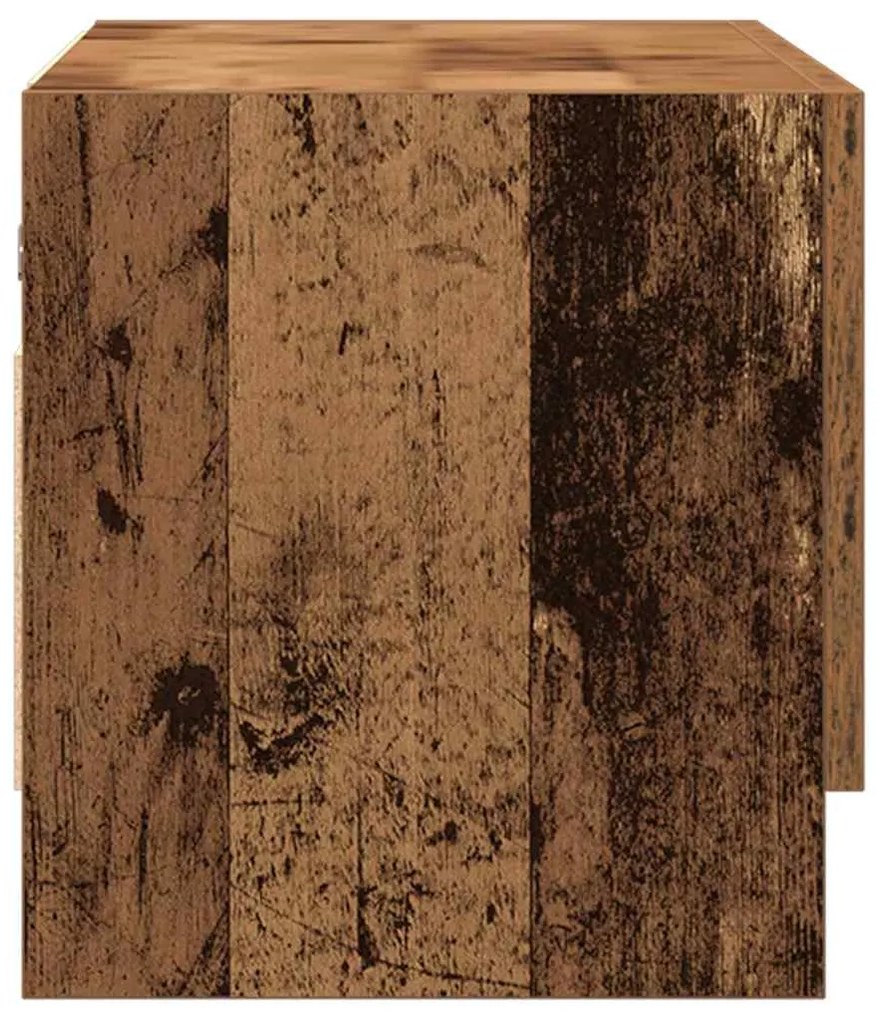 Armário madeira velha 70x32,5x35 cm madeira trabalhada