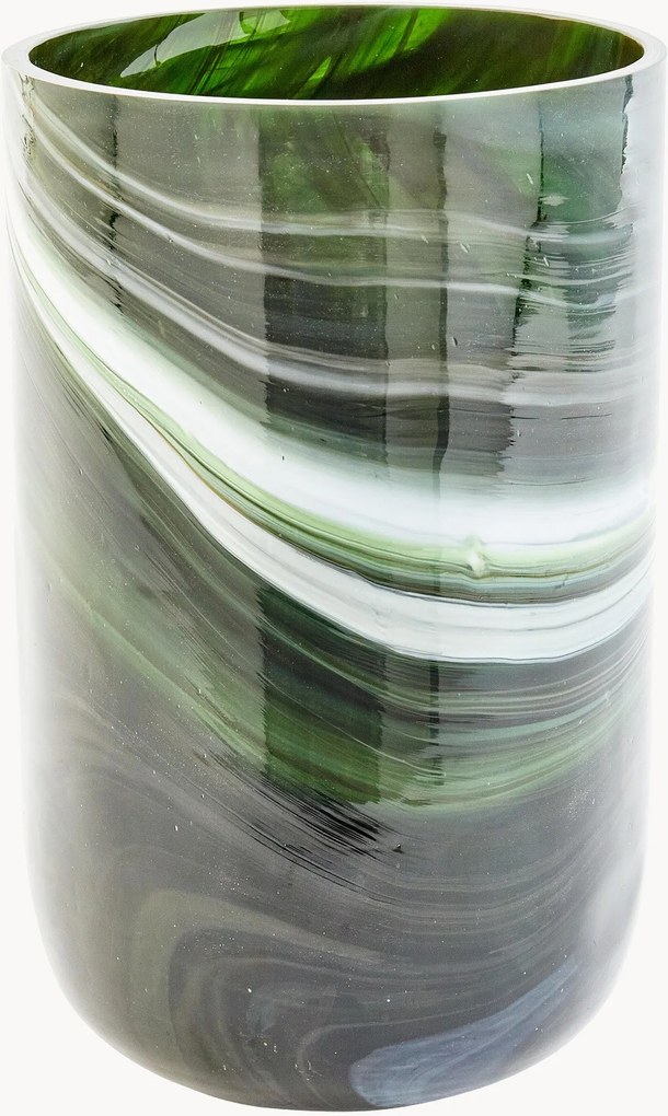 Jarra em vidro Marbled, Alt 30 cm