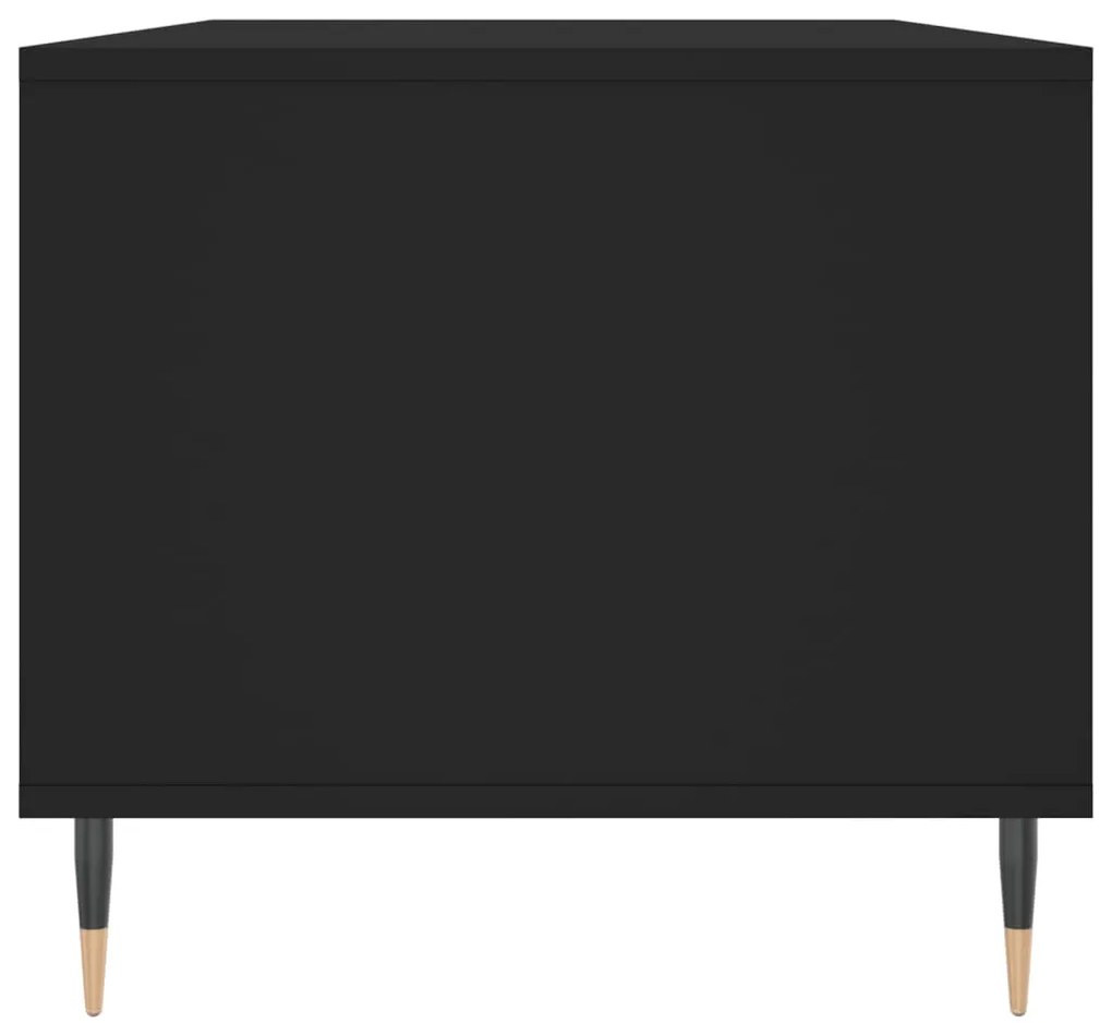 Mesa de centro 90x49x45 cm derivados de madeira preto