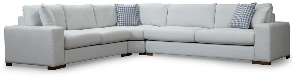 Sofá de Canto Loop - Branco - 282 x 322 cm