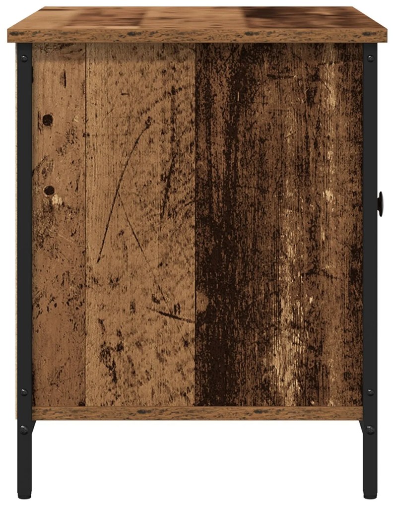 Estante para TV vidaXL Madeira Antiga 80x40x50 cm Madeira engenheirada