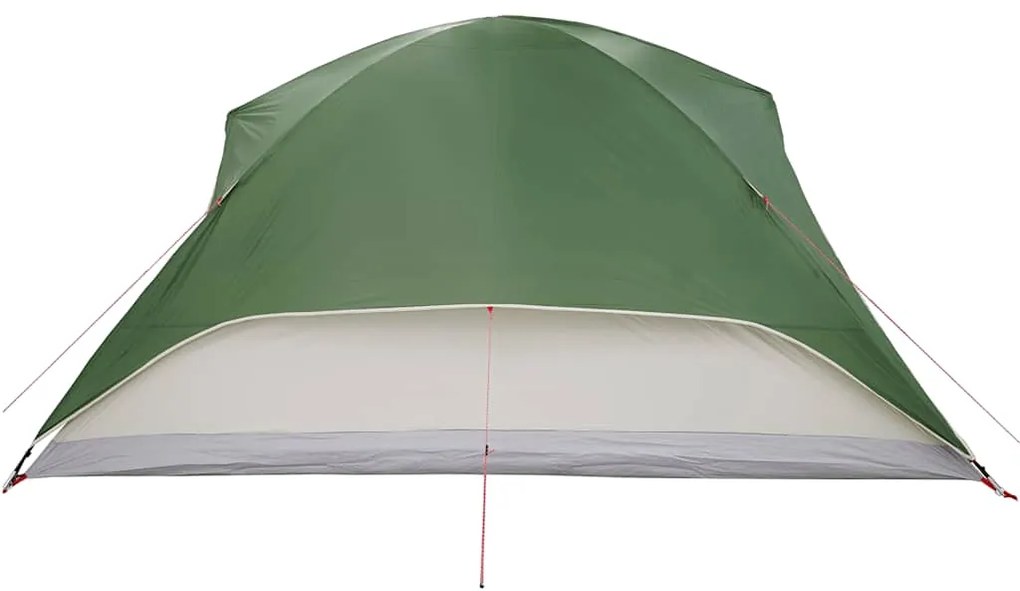 Tenda familiar estilo cabana para 6 pessoas impermeável verde