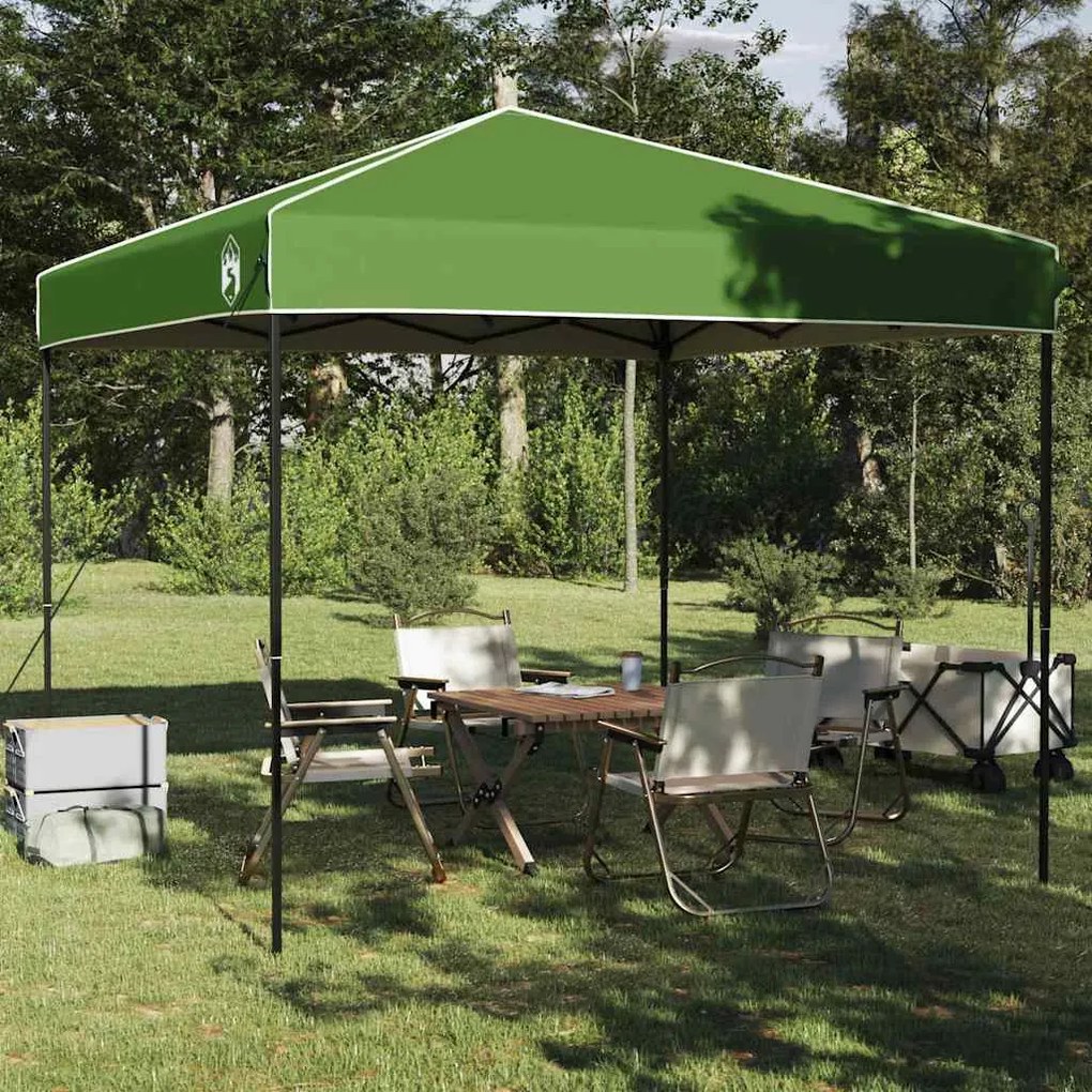 Tenda de Toldo Verde 250 x 250 x 227 / 236 / 245 cm Tecido Oxford