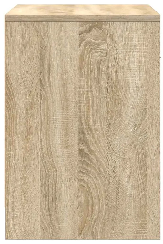 Mesas de cabeceira 2 pcs com gaveta 40x34x50 cm carvalho sonoma