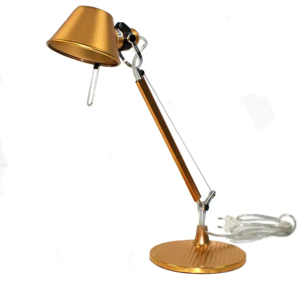 Orange Articulated Lamp