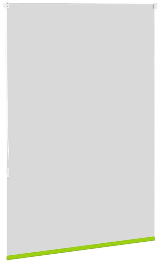 Persiana de enrolar 115x130 cm largura tecido 110,7cm poliéster
