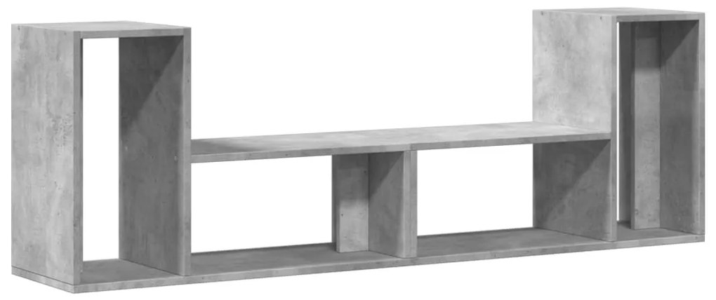 Móveis de TV 2pcs 75x30x50 cm derivados madeira cinza cimento