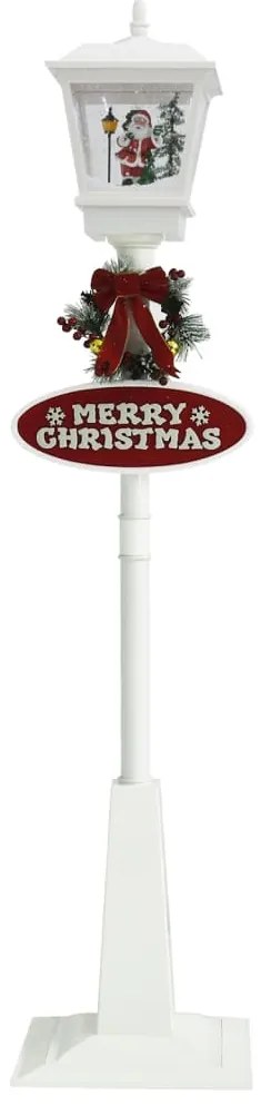 Candeeiro de rua natalício com Pai Natal 180 cm LED