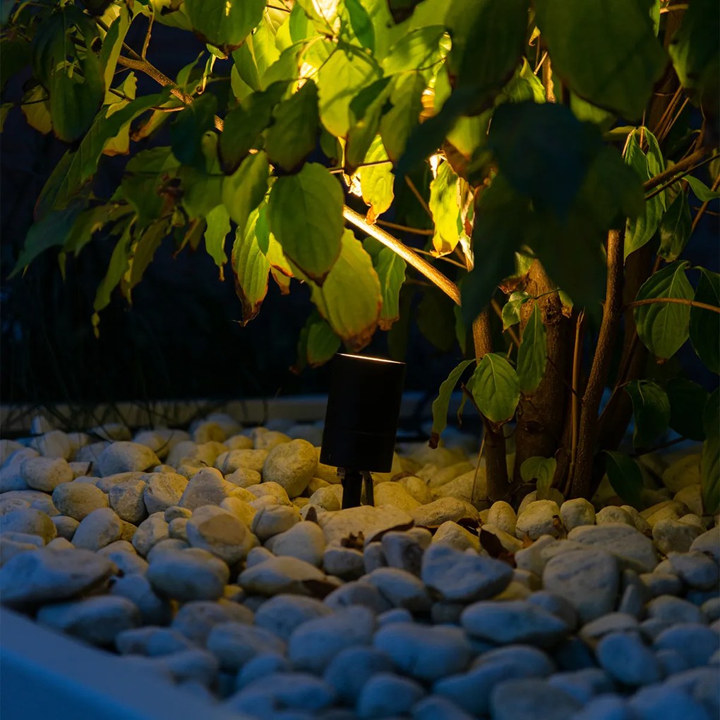 Foco de jardim ajustável antracite IP44 - Solo