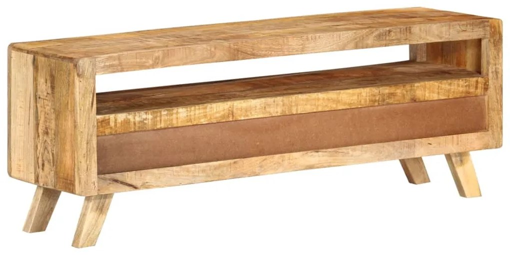 Móvel de TV 110x30x40 cm madeira de mangueira maciça
