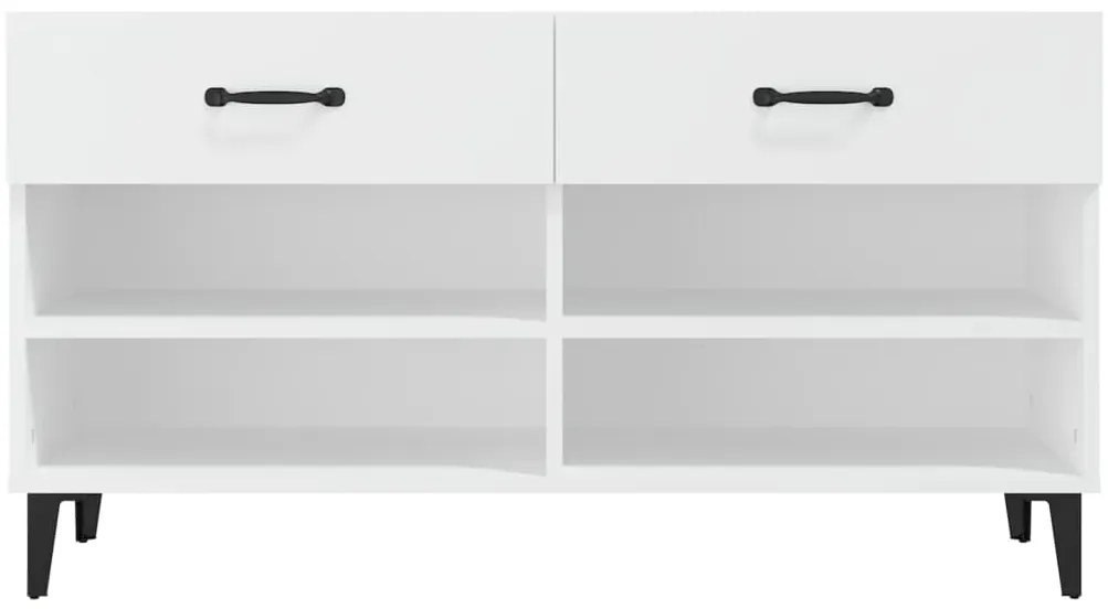 Sapateira 102x35x55 cm derivados de madeira branco