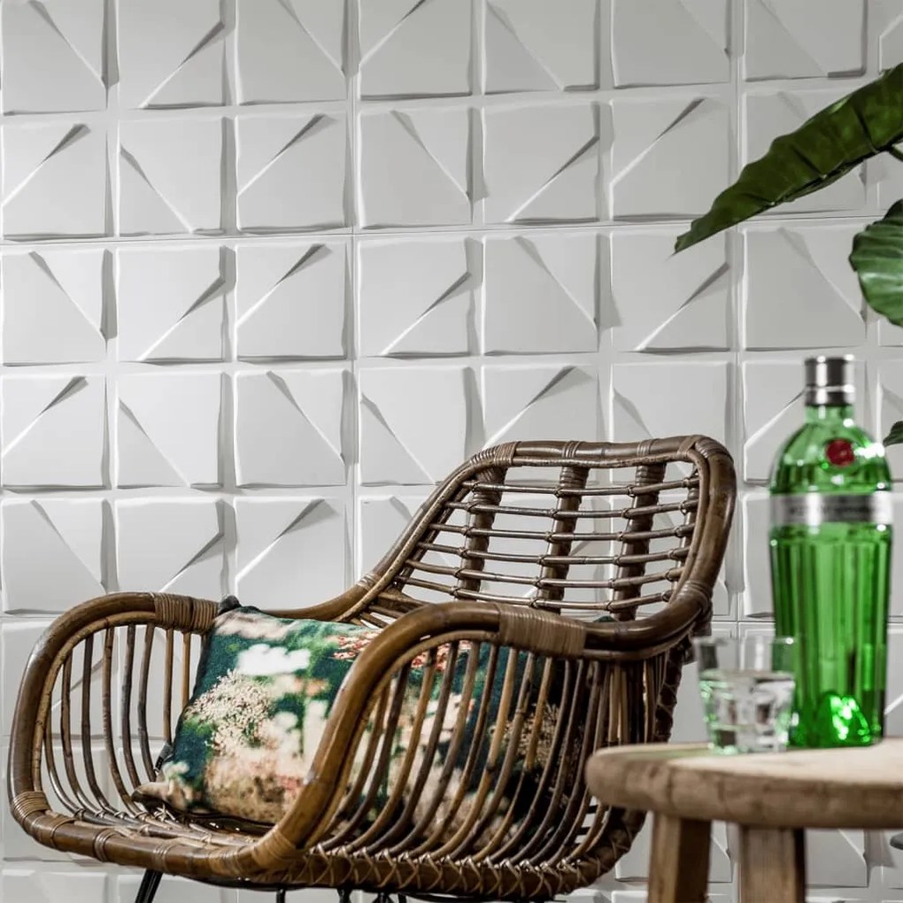 Painéis de parede 3D Feline 12 pcs GA-WA29