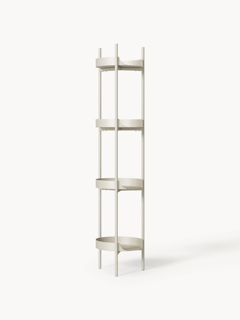 Narrow Metal Shelf Unit Taru
